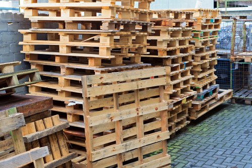 Diagram showing cookie categories for waste removal services